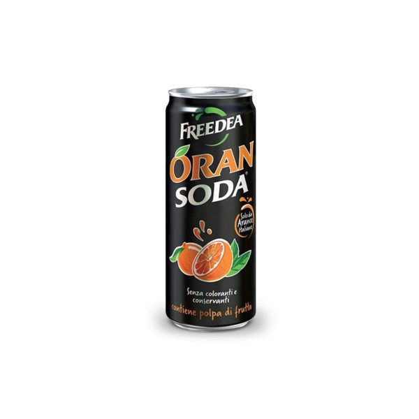 oransoda 33cl lattina sleek 24pz x ct 1