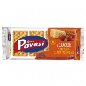 083331 crackers pomodoro e grana padano 250 grammi gran pavesi