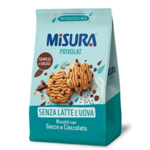 083381 misura privolat biscotti con gocce di cioccolato confezione da 290 grammi