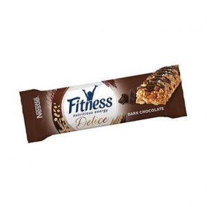 barretta fitness delice cioccolato fondente nestle 23 50 gr confezione 24 pz