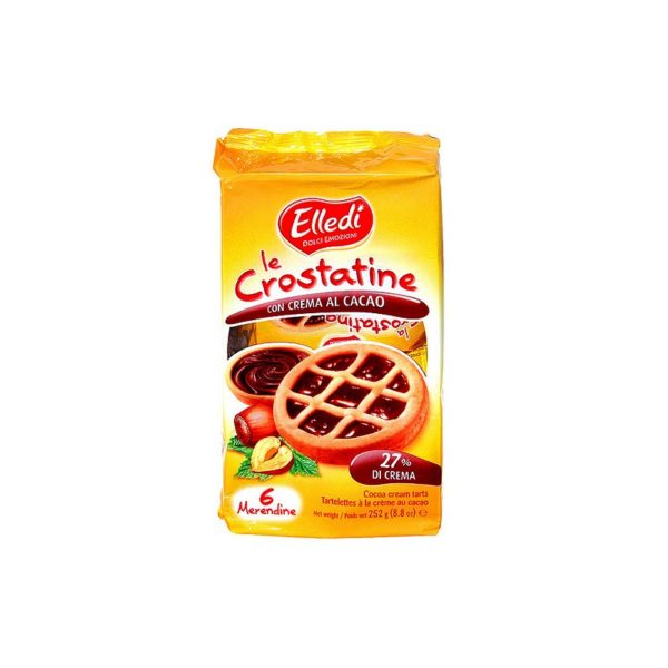 elledi crostatine cacao gr240