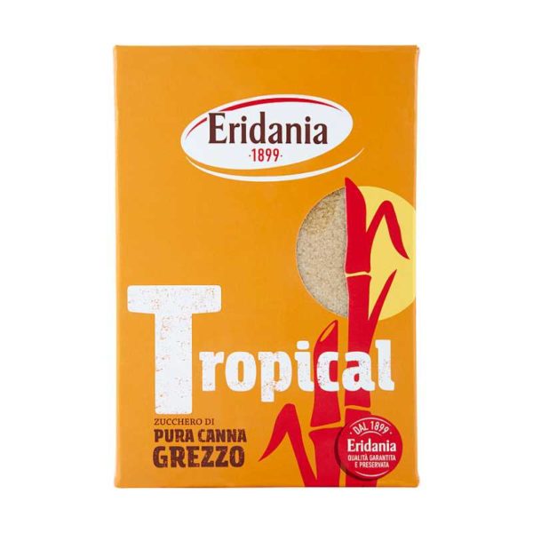 eridania tropical zucchero di pura canna grezzo 1 kg